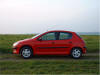 L'abscence de double vitre sur la portire arrire est une caractristique des nouvelles Peugeot.